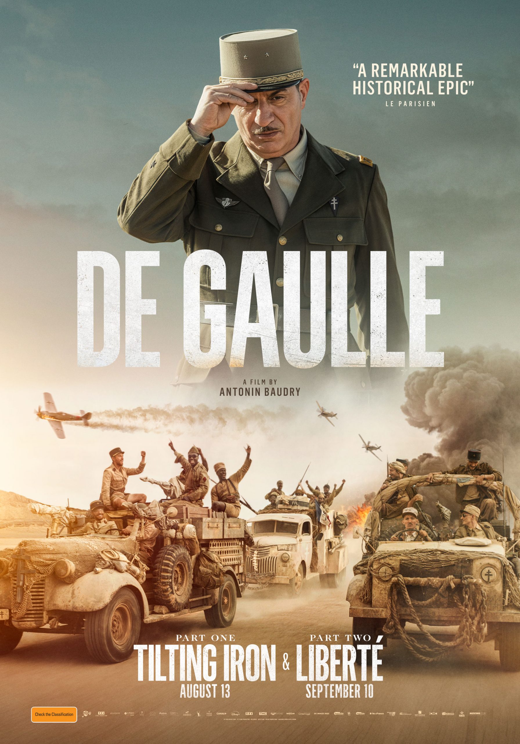 DE GAULLE: TILTING IRON